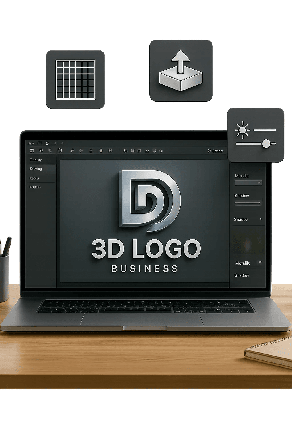 3D Logo Design Concepts Help Businesses Grow